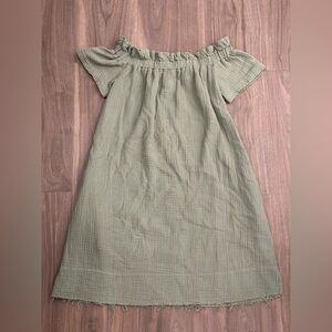Anthropologie Amadi Nola Gauze Dress - Sage green/ XS